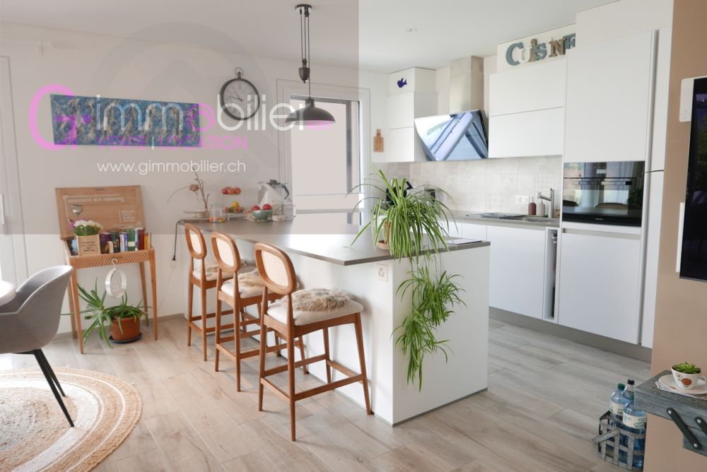 À vendre - Villa moderne et élégante de 5.5 pièces - Monthey- Choëx - cuisine