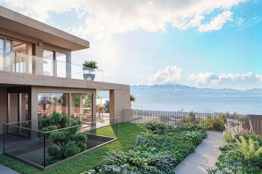 Charmant appartement de 3,5 pièces avec vue panoramique à Lutry -  Bild 6