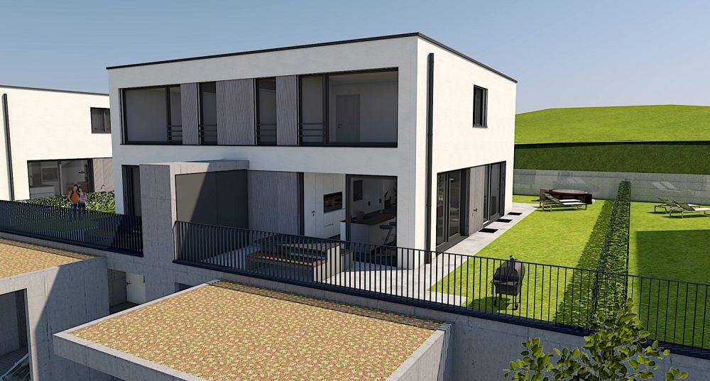 5.5-Zimmer-Doppeleinfamilienhaus Haus G2 Niederdorf -  Bild 1