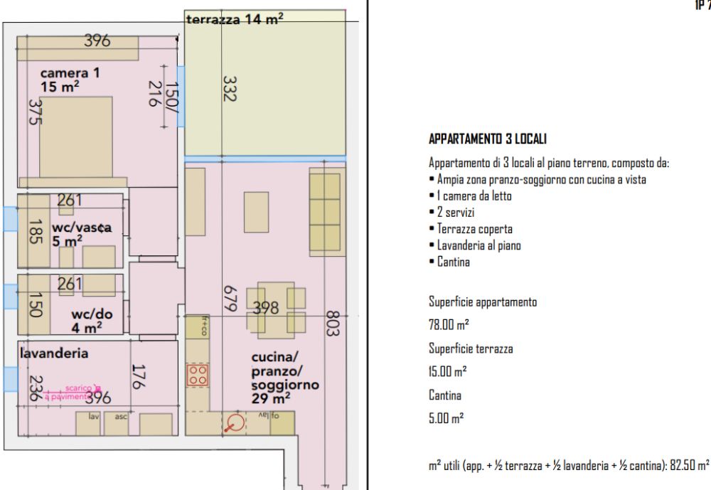 NUOVO 3.5 CON TERRAZZA DI 14 MQ IN COSTRUZIONE A RIVERA - Bild 4