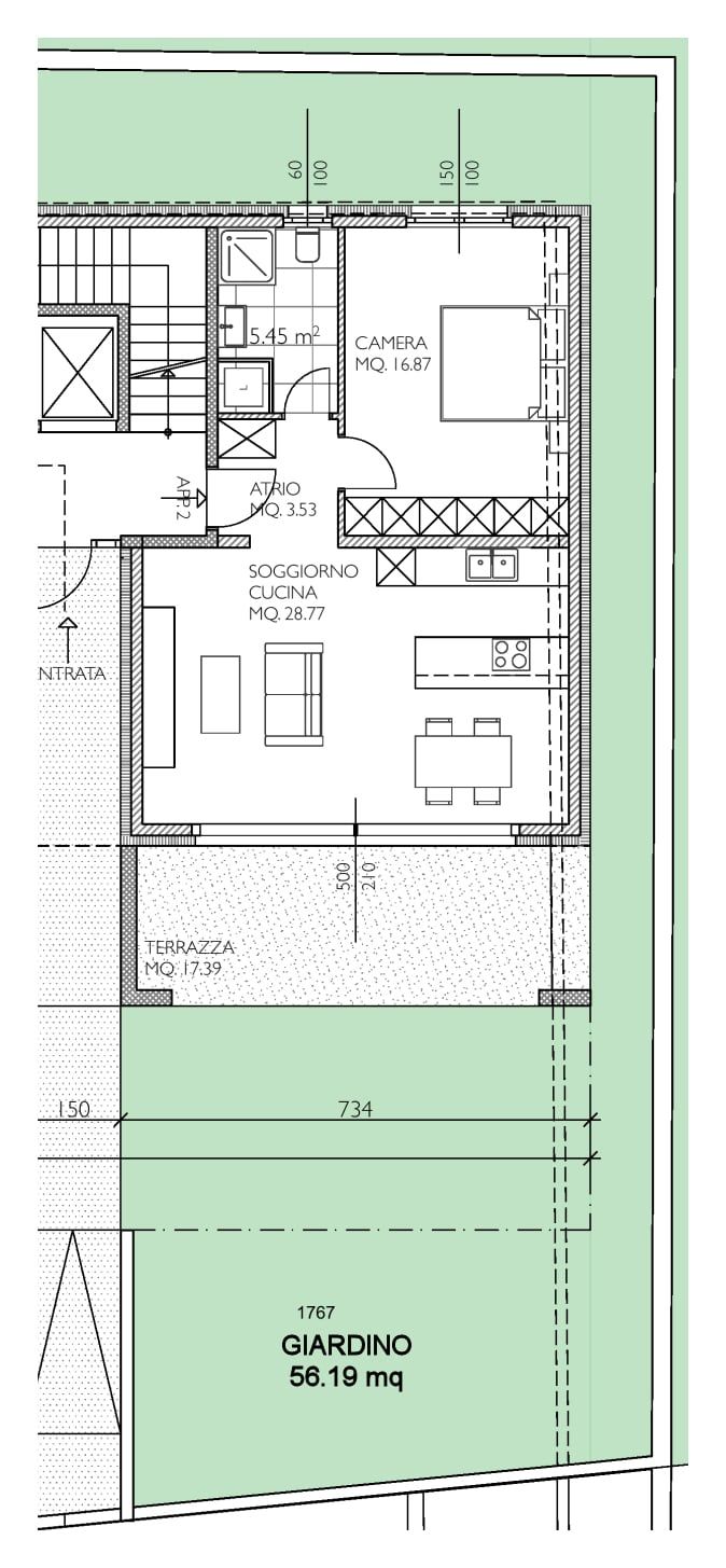 Nuovo elegante appartamento con giardino privato - Bild 13