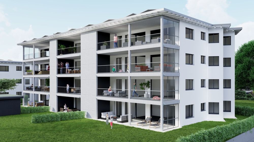4.5-Zimmer-Neubauwohnung in Busswil -  Bild 1