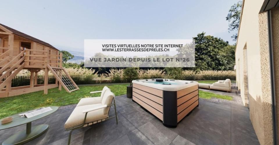 Derniers 4,5 pièces neufs avec terrasse, jardin et vue sur le lac - Appartement 4.5 pièces - image - 2