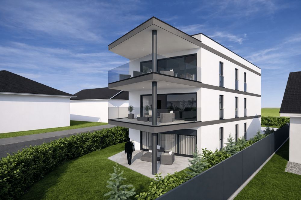 DERNIER 4.5 PIÈCES NEUF - 118 m² + balcon - Travaux juin 2026 - Bulle - Facade moléson