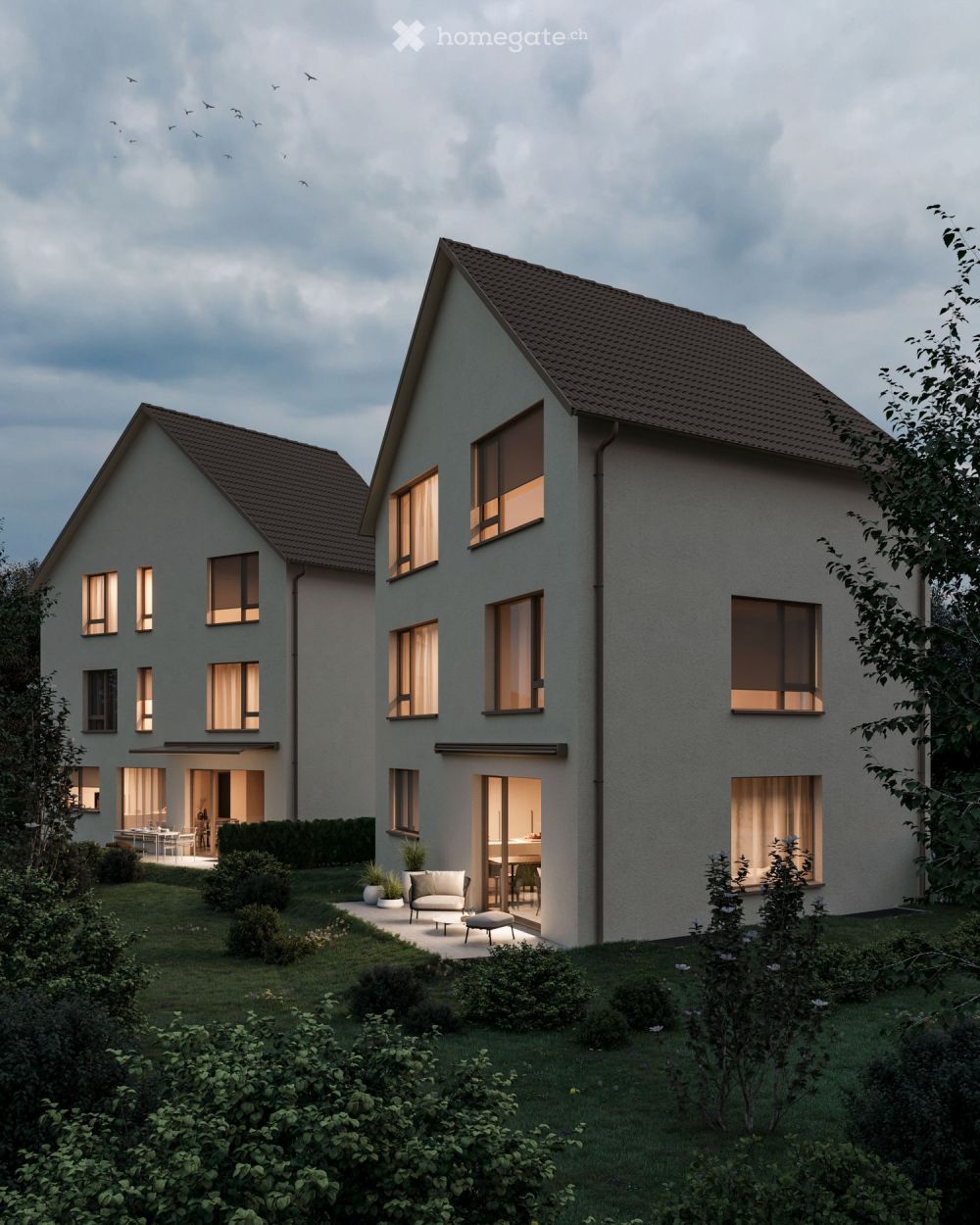 ARIS – Zwei moderne Einfamilienhäuser in Arisdorf -  Bild 3