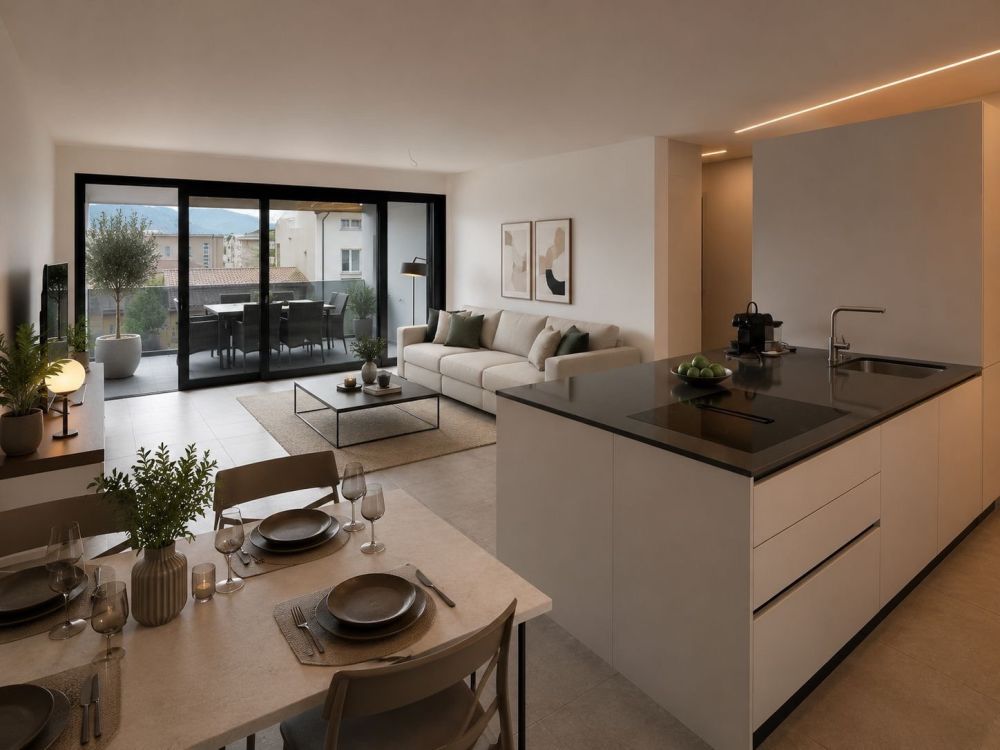 MASSAGNO | Nuovo 2.5 Locali con ampio terrazzo -  Bild 1