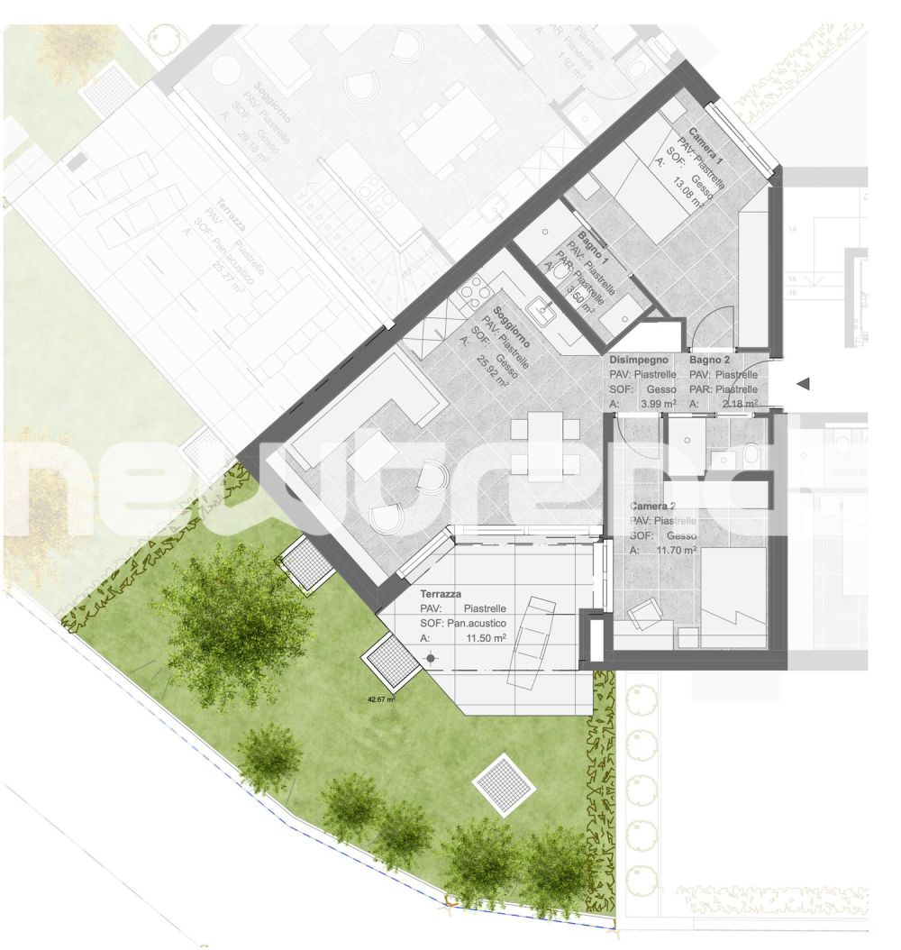 Tesserete: nuovi 3,5 locali in contesto esclusivo di 8 unità - Bild 11