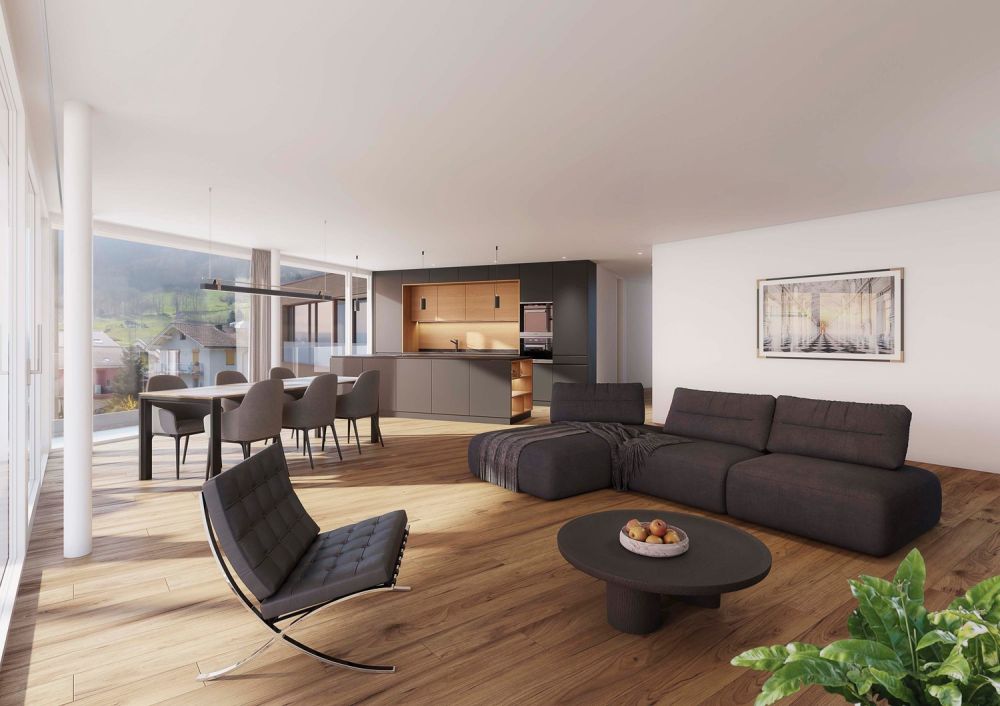 DUA LUX " Exklusive 4.5 Zi.- Gartenwohnung  -  2.1 - Bild 2