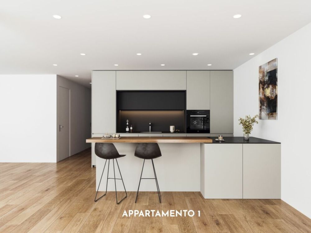 Generoso 3.5 locali con grande terrazza in zona tranquilla -  Bild 1