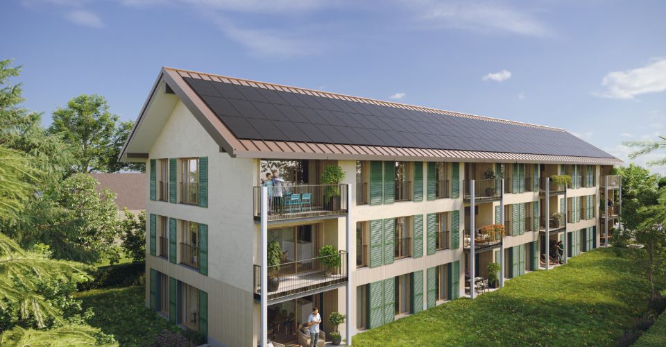 En exclusivité : Appartement de 5.5 pièces avec balcon - Appartement 5.5 pièces - image - 1