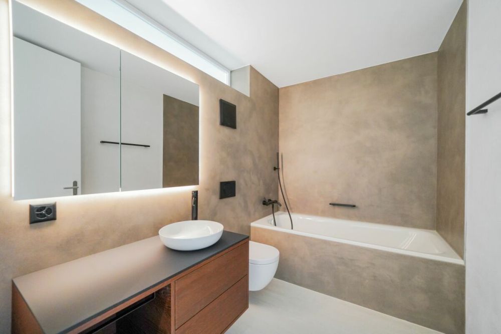 Exklusive 4.5 Zimmer Neubau Terrassenwohnung mit atemberaubender Weitsicht über den Murtensee -  Bild 9