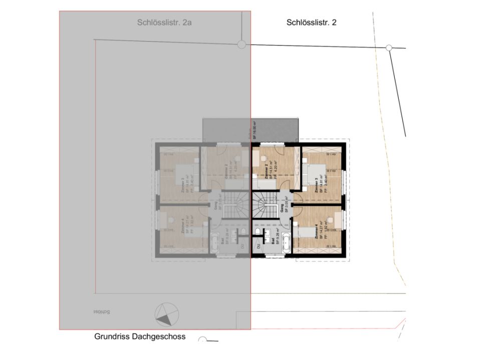 Neubauprojekt -  Doppel-Einfamilienhaus an zentraler Lage mit Ausbau nach Wunsch -  Bild 12