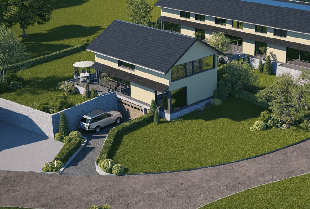 Moderne Villa mit 5.5 Zimmern und großem privatem Garten in Bussy-sur-Moudon -  Bild 3