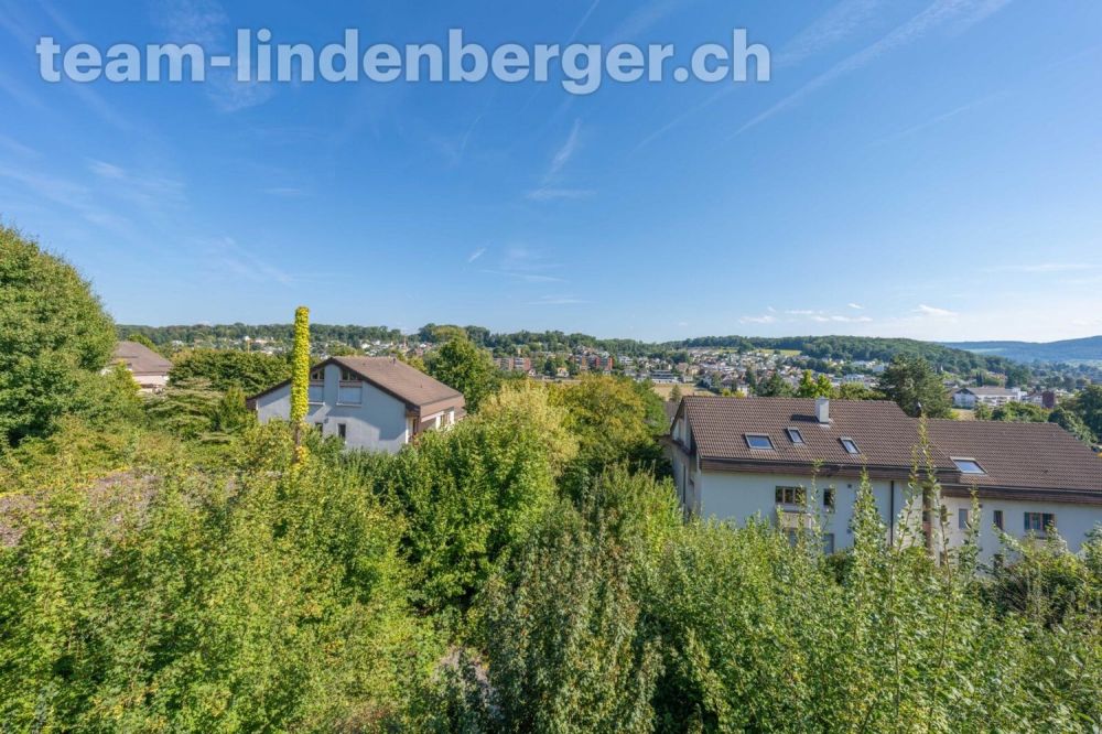 Neubauprojekt - 2½ Zi.-Wohnung 1.OG W6 - Aussicht vom 1. Obergeschoss