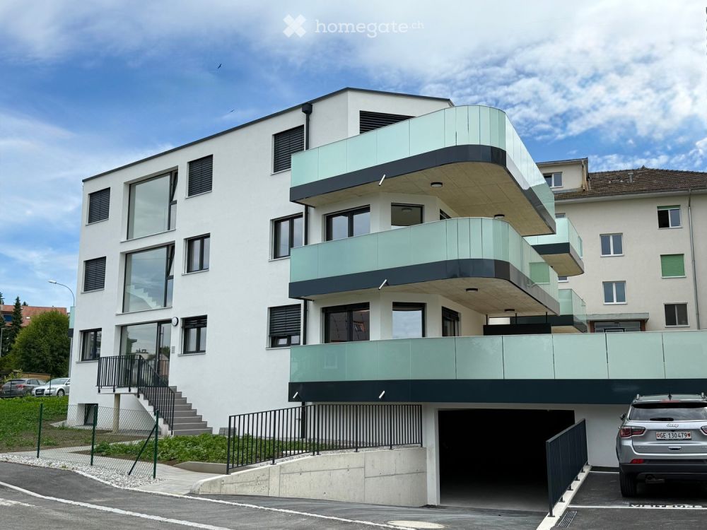 Magnifique appartement de 3,5 pièces avec balcon à Farvagny-le-Grand -  Bild 1