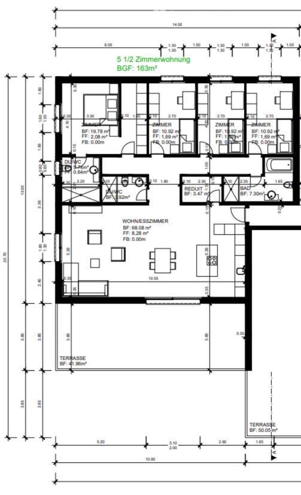 Moderne 5.5-Zimmer-Eigentumswohnung (Baujahr 2023) -  Bild 5