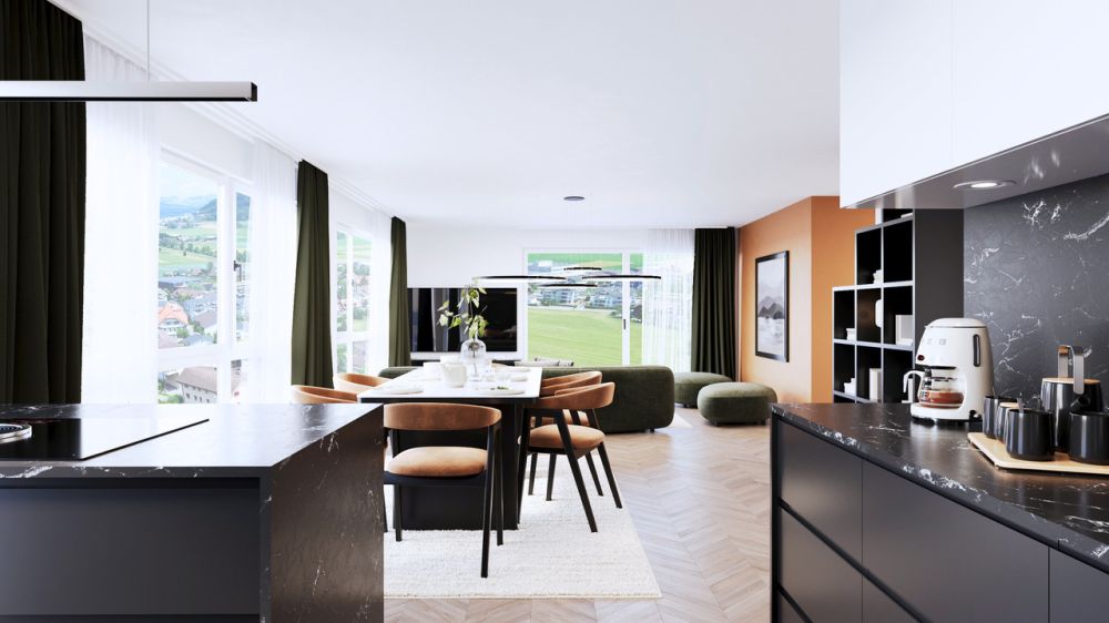 5.5- Zimmer Eigentumswohnung mit Terrasse und Loggia -  Bild 4