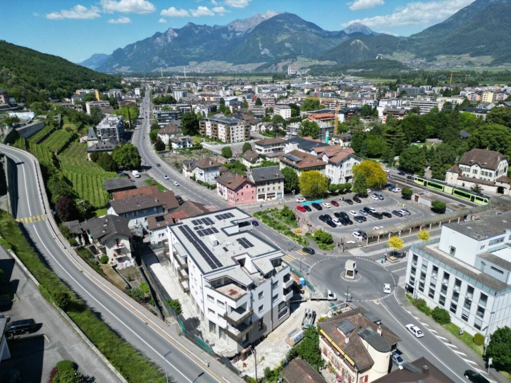 Appartement 3.5 pièces (loué) à Monthey pour investissement - Bild 1