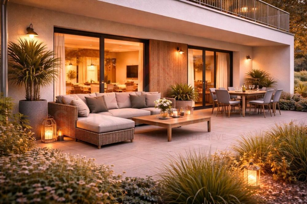 Gampelen (BE) - Appartements neufs de standing 3,5 pièces (env. 100 m²) - Vente sur plan, terrasse & parking sous couvert inclus - Bild 3