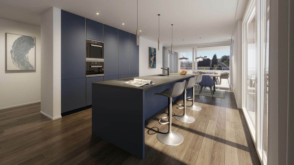 4½-Zimmer-Attikawohnung - mit Seesicht und grosser Terrasse - Bild 6