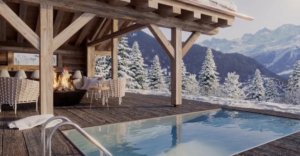 Projet de chalet de prestige avec magnifique vue - Chalet 7 pièces - image - 3