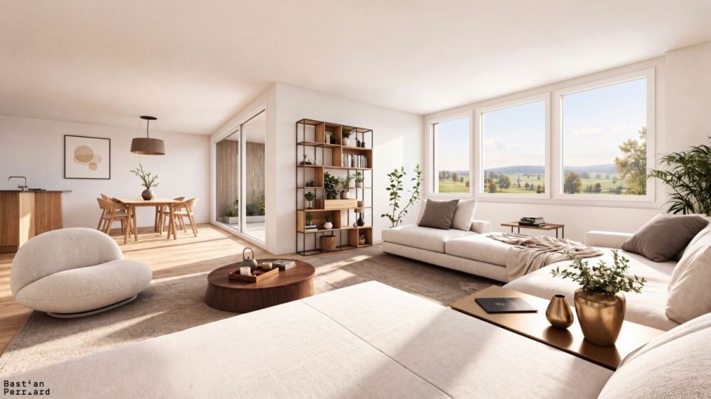 Maisons modernes de 5.5 pièces neuves à Châtel-St-Denis -  Bild 1