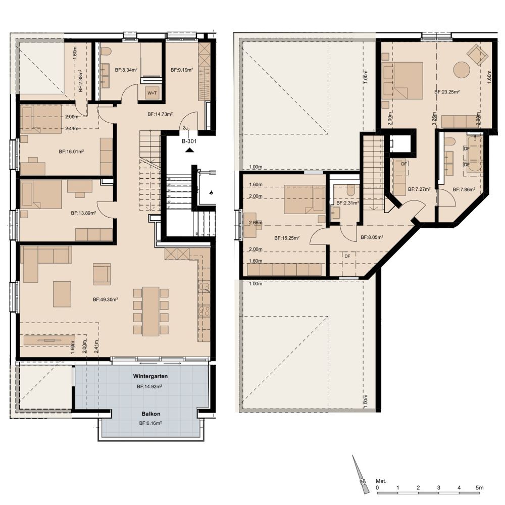 Himmlisch wohnen - 5.5 Zimmer-Maisonette Dachwohnung mit herrlicher Aussicht -  Bild 5