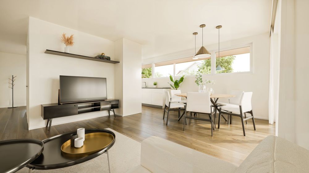 «Zwei Freunde» | Neubau 5.5-Zi.-EFH mit Hobbyraum & gecktem Sitzplatz | Roggwil BE -  Bild 9