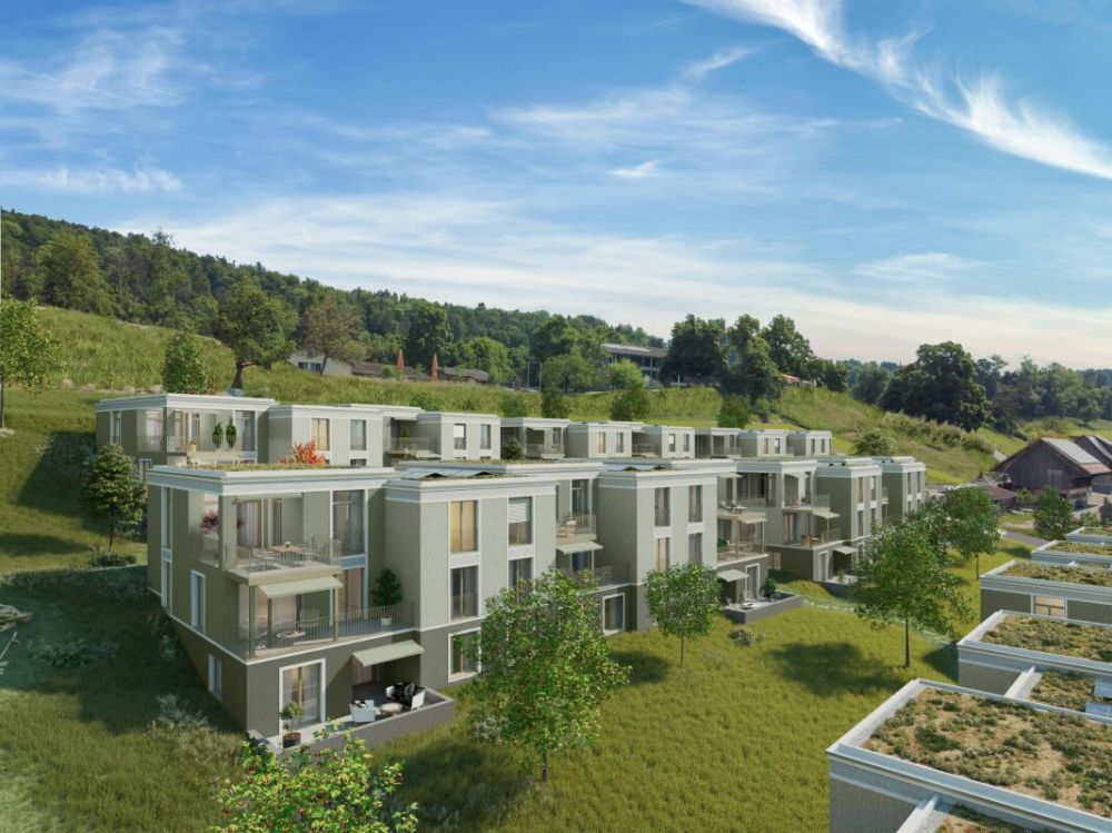 TILIA | Wohnen mit Seesicht - 16 Eigentumswohnungen - Bezugsbereit ab Herbst 2026 - Visualisierung - Haus E