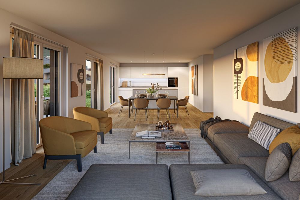 Neubauprojekt Bellmondo - 5.5-Zimmer-Gartenwohnung -  Bild 2
