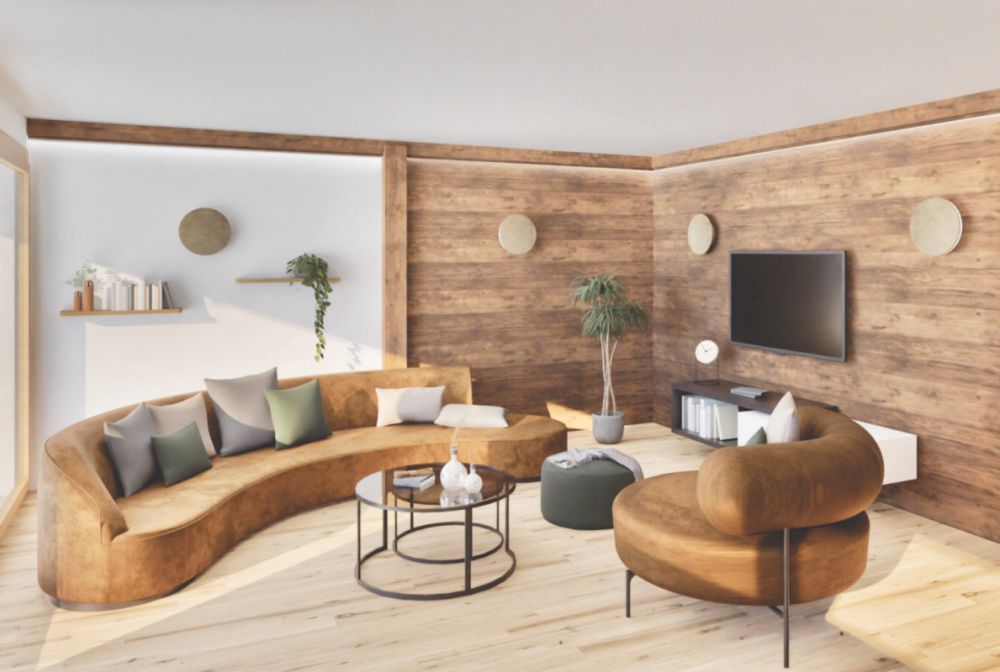 Alpji neue 2.5 Zimmerwohnung in einem der ältesten Weiler Hohnegg oberhalb Saas-Fee. Sportlicher Zugang vom Dorfzentrum, der Lomatte oder Wildi. Mit dem E-bike ganzjährig erreichbar. -  Bild 4