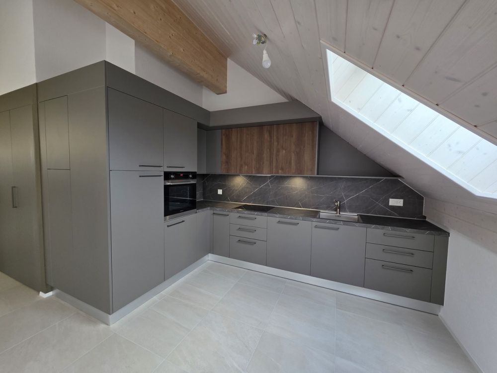 Appartement neuf de 3.5 pièces au coeur d'Oron-la-Ville - Précédente réalisation - Cuisine- non contractuel