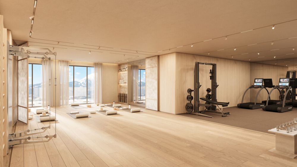 Neubauprojekt Via Valetta Laax  Design. Lage. Wohnqualität. - ZB923_Gym