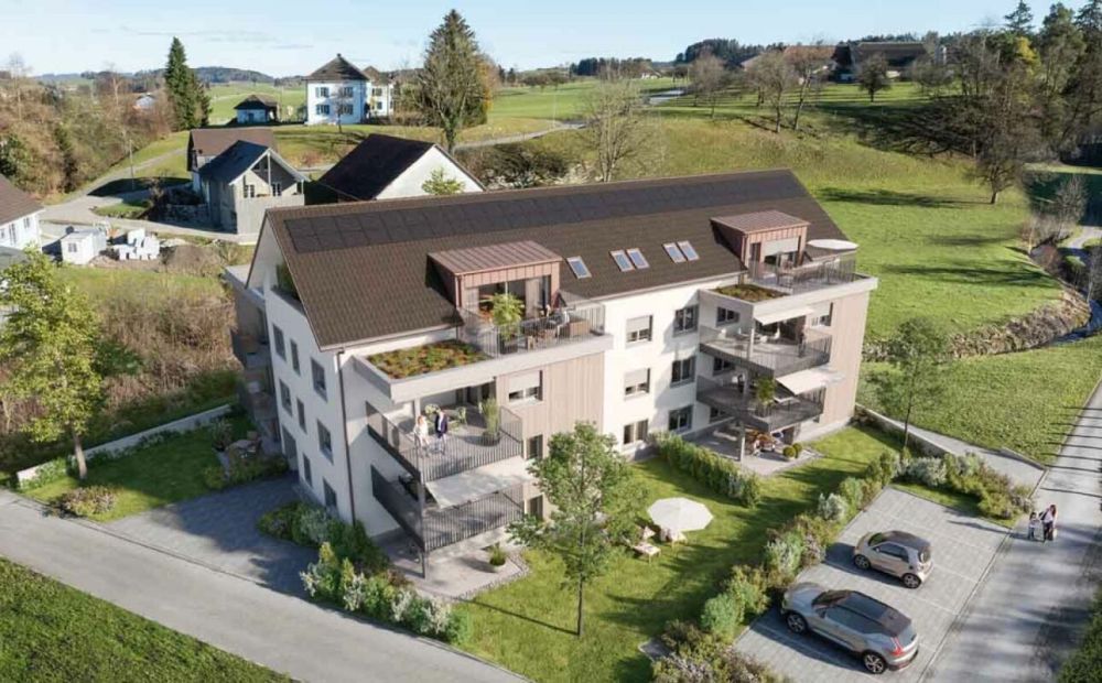 Neubauprojekt | 101 m² - 3.5-Zi.-Wohnung | 1. OG | Erstbezug - Visualisierung