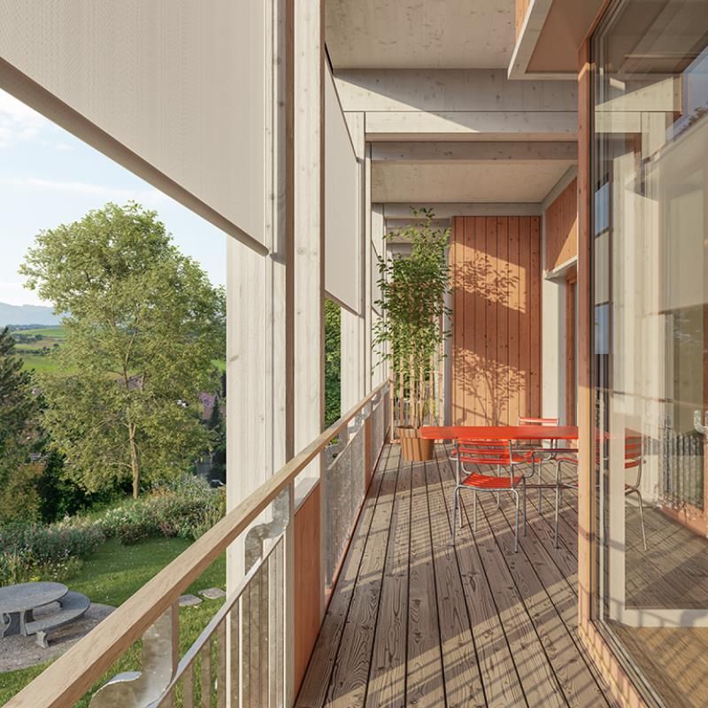 Wohnen im Neubau: Maisonette-Traum mit Gartensitzplatz und Alpensicht! - Bild 6