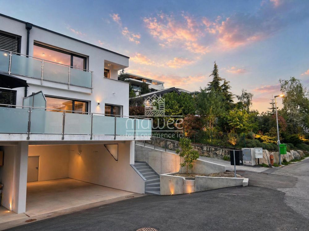 Villa MINERGIE d'exception avec vue panoramique, confort, modernité et autonomie énergétique -  Bild 1