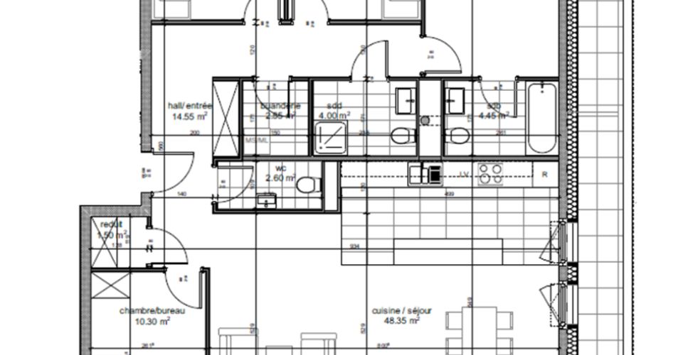Appartement 6 pièces en attique - Appartement 6 pièces - image - 4
