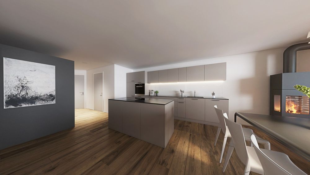 4.5 Zimmer-Wohnung 1. OG in Gunten -  Bild 1