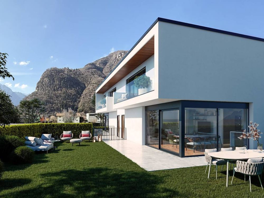 MODERNA VILLA DI 4.5 LOCALI CON GIARDINO PRIVATO A BIASCA -  Bild 1