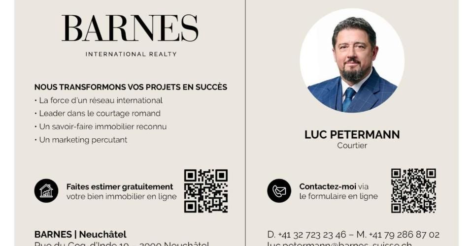 Élégant 3.5 pièces neuf avec deux espaces extérieurs - Appartement 3.5 pièces - image - 8