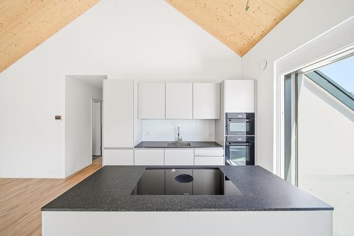 APPARTEMENT NEUF SOUS LES TOITS AVEC VUE PANORAMIQUE SUR LES ALPES - Attique 3.5 pièces - image - 3