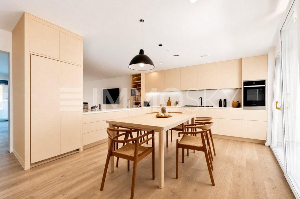 Magnifique appartement 4.5 pièces neuf au coeur de Sullens (lot 1) - Cuisine moderne (homestaging)
