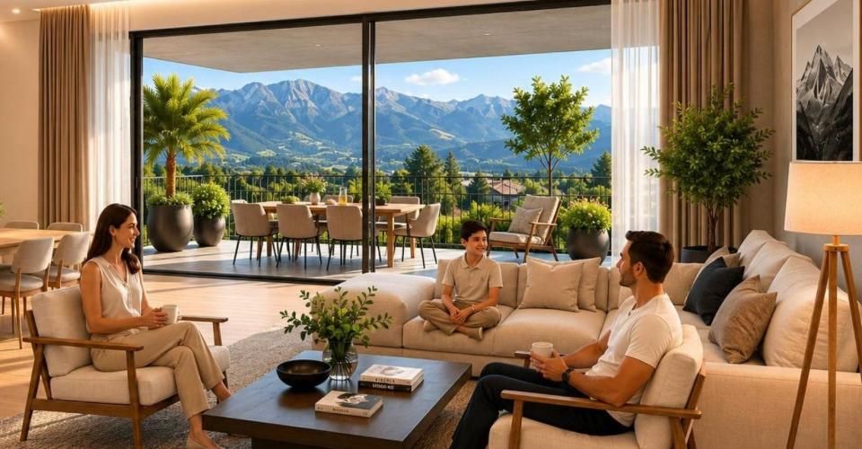 Querencia - Élégance contemporaine dans un cadre exclusif - Maison 3.5 pièces - image - 3