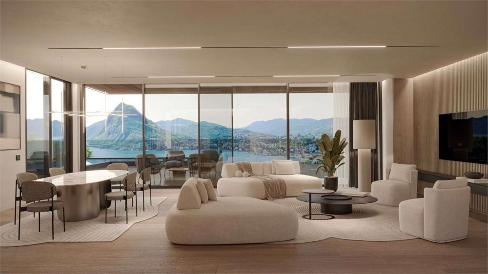 APPARTAMENTO DI LUSSO 4,5 LOCALI VISTA LAGO - Bild 6