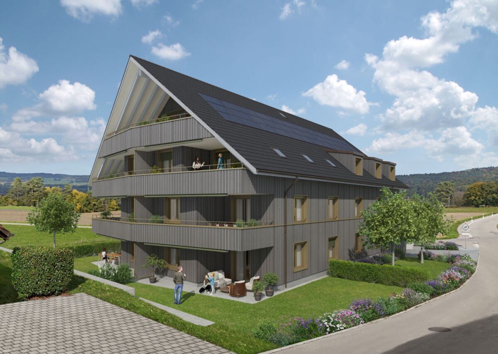 Neubauprojekt LANDLIEBI - 3.5-Zimmer-Wohnung im Obergeschoss -  Bild 1