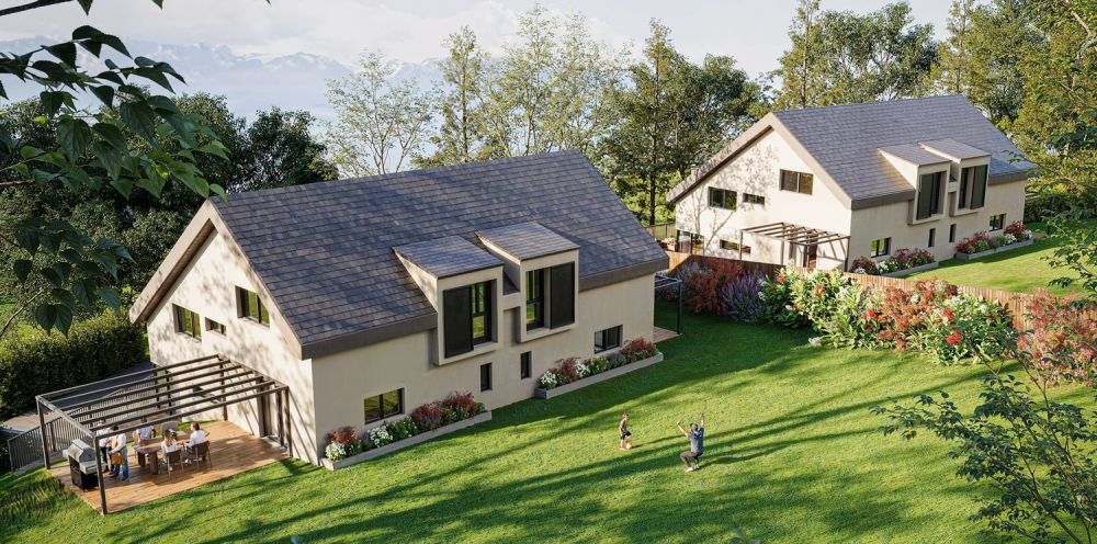 Projet neuf - de 4 villas mitoyennes à Blonay - Bild 2