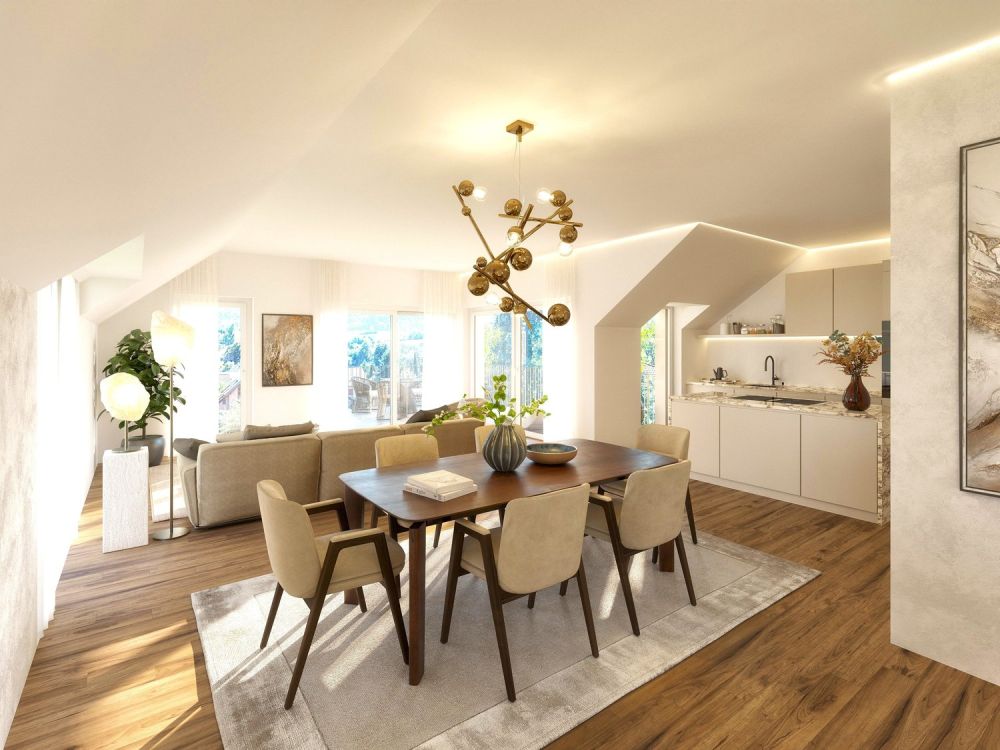3.5-Zimmer-Penthouse mit Dachterrasse in Biel-Benken kaufen -  Bild 1