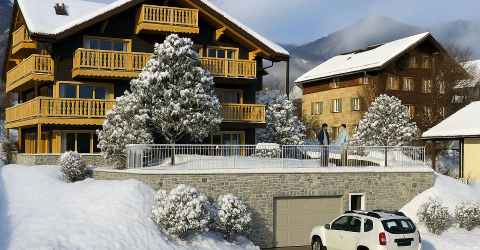 Balcon Traversant & Lumière Alpine LOT 6 : Un 2.5 Pièces dÉlégance - Appartement 2.5 pièces - image - 5