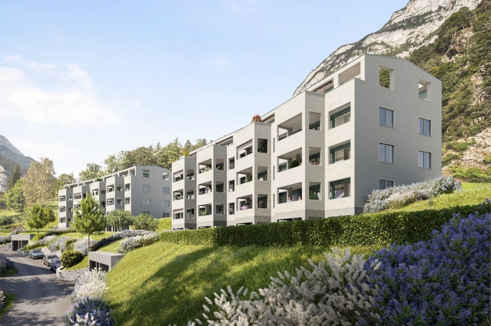 Moderne 4.5-Zimmer-Wohnung mit Bergblick in Erstfeld - Bild 1