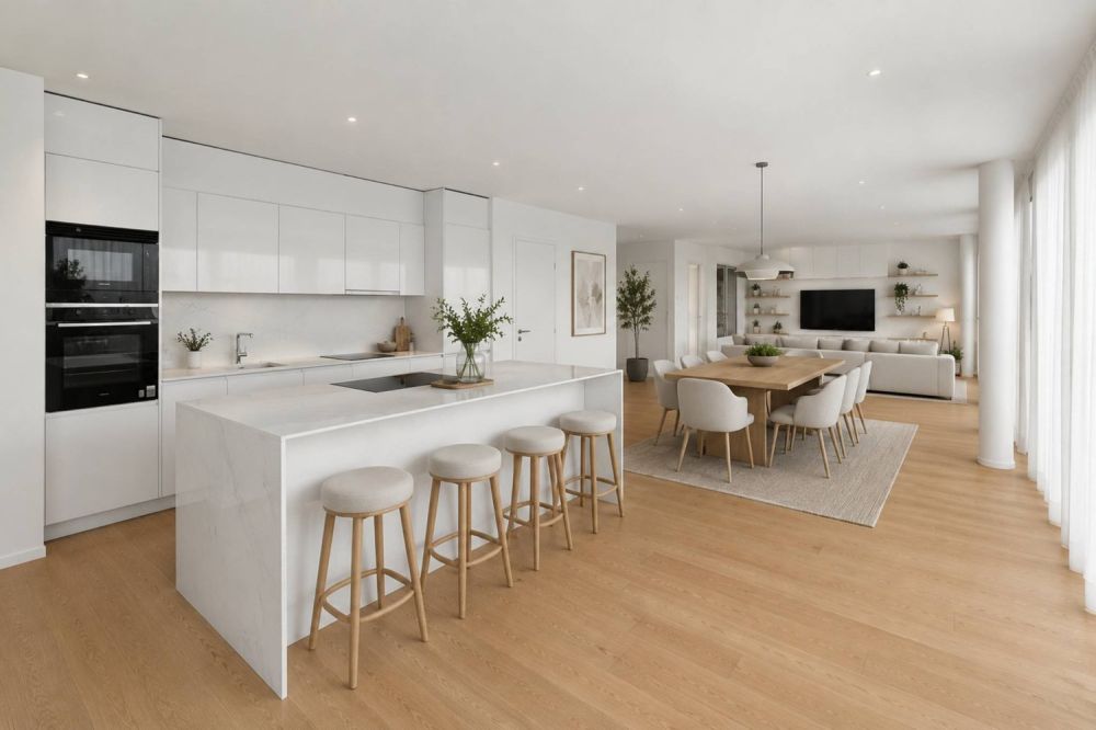 Superbe Attikawohnung mit 5,5 Zimmern und Blick auf den See. Dachterrasse mit Südausrichtung. -  Bild 3